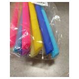 Hiware Reusable Silicone Straws, Long Flexible Silicone Drinking Straws with Cleaning Brushes for 30 oz Tumblers RTIC/Yeti - 12 Pieces - BPA-Free - No Rubber Taste