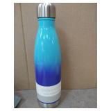 Simple Modern 17 Ounce Wave Water Bottle - Stainless Steel Double Wall Vacuum Insulated Reusable Leakproof Ombre: Pacific Dream