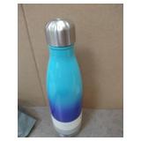 Simple Modern 17 Ounce Wave Water Bottle - Stainless Steel Double Wall Vacuum Insulated Reusable Leakproof Ombre: Pacific Dream