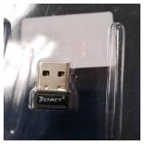 TECHKEY Bluetooth Adapter for PC USB Bluetooth Dongle 4.0 EDR Receiver Wireless Transfer for Stereo Headphones Laptop Windows