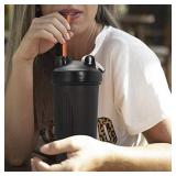 Extra Long Flexible Reusable Silicone Straws with Cleaning Brushes for 30 oz RTIC / Yeti Cups, 12 Straws and 2 cleaning brushes , BPA Free, Gum Free