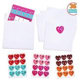 Set of 36 Valentine