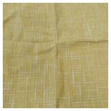 Oirpro Striped Wave Geometric Texture Velvet Chenille Decorative Pillow Covers Sofa Bed Pillow Covers 18 x 18 Inch, Set of 4** YELLOW NOT BLUE see last pics