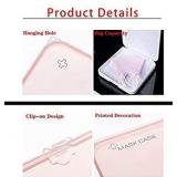 4 Pack Reusable and Portable Face Masks, 4 Color Recyclable Storage Organizer, for Kids, Adults