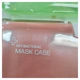 4 Pack Reusable and Portable Face Masks, 4 Color Recyclable Storage Organizer, for Kids, Adults