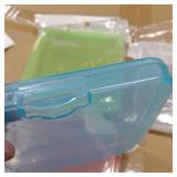 4 Pack Reusable and Portable Face Masks, 4 Color Recyclable Storage Organizer, for Kids, Adults