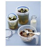 Lock&lock Pickle Container 1.4l Plastic Food Storage Hpl933bt 47oz