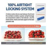 Lock&lock Pickle Container 1.4l Plastic Food Storage Hpl933bt 47oz