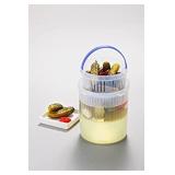 Lock&lock Pickle Container 1.4l Plastic Food Storage Hpl933bt 47oz