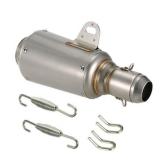 51mm Universal Motorcycle ATV Frosting Stainless Steel Exhaust Pipe Muffler M2R1