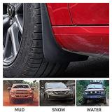 4pcs Compatible with Tesla Model 3 2016-2021 Splash Guards Mudguards, No Drilling Holes Needed, Fender Accessories