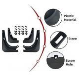 4pcs Compatible with Tesla Model 3 2016-2021 Splash Guards Mudguards, No Drilling Holes Needed, Fender Accessories