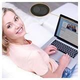 Webcam Case (2 Pack), Ultra Thin Metal for MacBook Pro, iMac, Laptop, PC, iPad Pro, iPhone 8/7/6 Plus, Protect Your Visual Impression [Black