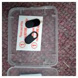 Webcam Case (2 Pack), Ultra Thin Metal for MacBook Pro, iMac, Laptop, PC, iPad Pro, iPhone 8/7/6 Plus, Protect Your Visual Impression [Black