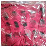 3PACK FACE COVERINGS BANDANA STYLE WITH EAR LOOPS ** CAN USE FOR SCARF OR HAIR TOO COLORS VARY