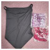 3PACK FACE COVERINGS BANDANA STYLE WITH EAR LOOPS ** CAN USE FOR SCARF OR HAIR TOO COLORS VARY