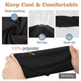 3PACK FACE COVERINGS BANDANA STYLE WITH EAR LOOPS ** CAN USE FOR SCARF OR HAIR TOO COLORS VARY