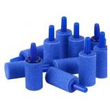 Small Air Stone Bubble Stone Diffuser Bubbler Airstones for Aquarium Fish Tank and Pump** pack of 16