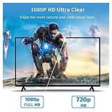 Lighting to HDMI Cable, HDMI Cable for Phone, 1080P Cable for Phone Pad, Digital AV Adapter, HDTV Cable, Compatible with XR / X / 8/7/6 Phone, Pad Air / Mini / Pro / Pod Touch to TV / projector