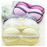 Portable zipper storage bag for bra and underwear