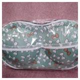 Portable zipper storage bag for bra and underwear