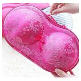 Portable zipper storage bag for bra and underwea