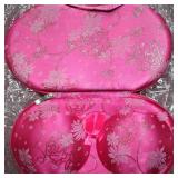 Portable zipper storage bag for bra and underwea