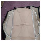 KAILADITE Car Seat Cover Pu Car Cushion, Front Seat Lower Protector, Artificial Leather, Breathable, Non-slip, Full Hem - 90% Car (SUV, MPV) (Size: 20.47 20.3) - 1 Piece