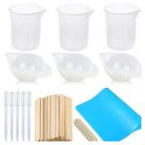 Silocone Resin Measuring Mixing Kit