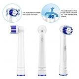 Oral B Braun Compatible Replacement Toothbrush Heads, 4 Pack Professional Electric Toothbrush Heads for Oral-B 7000 / Pro 1000/9600/500/3000/8000** bonus 2 packs per lot