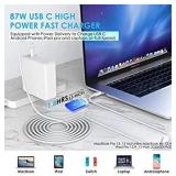 87W USB C Power Adapter Charger for Mac Pro 13.15 Inch, New Mac Air 13 Inch 2018/2019/2020, iPad Pro 12.9, 11, Thunder Bolt 3 Power Supply