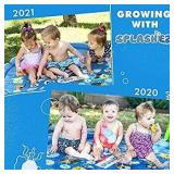 Paddling pool with sprinklers ** blue ocean