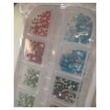 Flat Back Sharp/Half round Rhinestone Multicolor Crystal Gem for Nail Decoration Craft DIY Facial Make Up