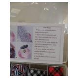 Nail Art Foil Transfer Stickers, Plaid Design Nail Foil Adhesive Decals, Christmas Decals Foil Stickers Set Nail Tips Manicure Women and Girls Nail Art DIY (10 Rolls Mix Styles