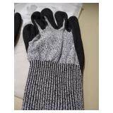 Level 5 Cut Resistant Gloves Cru553, 3D Comfort Stretch Fit, Power Grip, Durable Foam Nitrile, Pass FDA Food Contact, Smart Touch, Thin & Lightweight, Grey 9 (L) 1 Pair unbranded