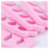 50pcs Soft Foam Sponge Toe Separators Finger Dividers Soft Sponge Finger Divider Spacer Nail Art Manicure Pedicure Tools Gel Polish Coating Painting Pedicure Manicure Accessories Tools purple not pink