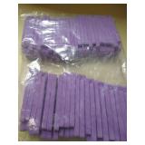 50pcs Soft Foam Sponge Toe Separators Finger Dividers Soft Sponge Finger Divider Spacer Nail Art Manicure Pedicure Tools Gel Polish Coating Painting Pedicure Manicure Accessories Tools purple not pink