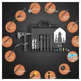 Multifunctional tool set survival set in case