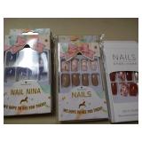 3 sets of diy nails manicure