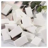 Cosmetic Latex Makeup Sponges, Makeup Foam Wedges, Beauty Tools (White unknown count