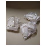 Cosmetic Latex Makeup Sponges, Makeup Foam Wedges, Beauty Tools (White unknown count