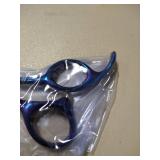 Titanium Hand Blue Hair Thinning Shears
