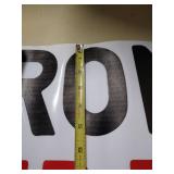 Be Stronger Than Your Excuses Wall Decal Inspirational Motivational Decor Quote Positive Wall Art Vinyl Gym Sticker School Classroom Decor varies from stock photo