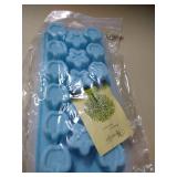 Silicone Fruit Star Shape Ice Cube Mold Chocolate Baking Tray Storage Container