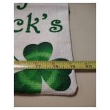 Happy st.pattricks day long throw pillow cover