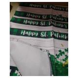 4 pack St.Patricks day place mats buffalo plaid and farm truck