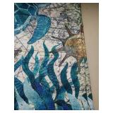 2 pack sea turtle nautical throw pillow cover 18x18 inches