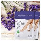 Exfoliating Mask for Gentle Feet (2 pairs, 1 to 2 weeks), to remove calluses and dead skin, for men and women