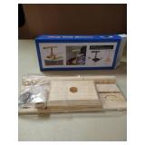 Hook and Ring Toss Game for Kids and Adults, Assembly Required - Table Top Toy Indoor and Outdoor, Family and Bar Games, 2 Players, Gifts for Men