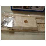 Hook and Ring Toss Game for Kids and Adults, Assembly Required - Table Top Toy Indoor and Outdoor, Family and Bar Games, 2 Players, Gifts for Men